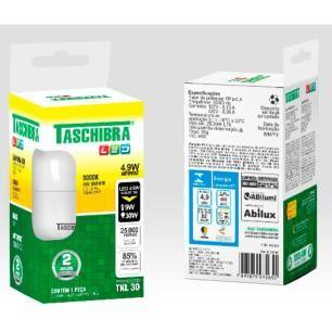 Imagem de Lâmpada Led Bulbo A60 4,9W 3000k TKL 30 Taschibra