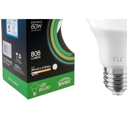 Imagem de Lampada Led Bulbo Flc A55 - 8W - 806Lm - E-27 Bivolt - 6500K