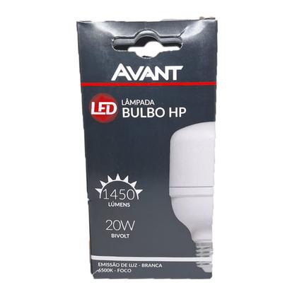 Lâmpada Led Bulbo HP 20W Bivolt 1450 Lúmens Branca 6500k Avant Imagem de Lâmpada Led Bulbo HP 20W Bivolt 1450 Lúmens Branca 6500k Avant