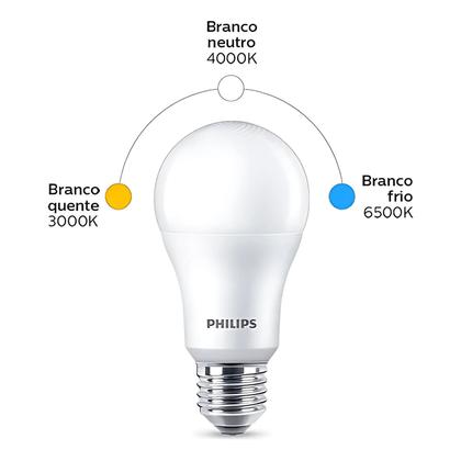 Imagem de Lâmpada Led Bulbo Philips E27 4.5w 3000k 480lm Bivolt