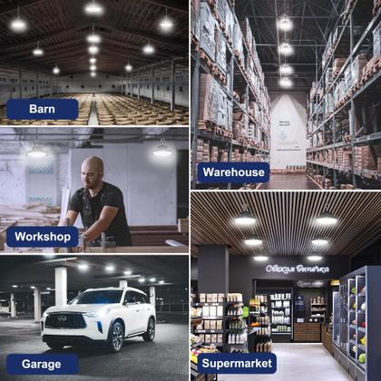 Imagem de Lâmpada LED de alto brilho CINOTON 160W 24000LM 5000K IP65 ETL listada