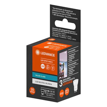 Imagem de Lampada Led Dicroica Par11 3W 300Lm 36 Bivolt Gu10 Ledvance