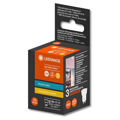 Imagem de Lampada Led Dicroica Par11 3W 300Lm 36 Bivolt Gu10 Ledvance
