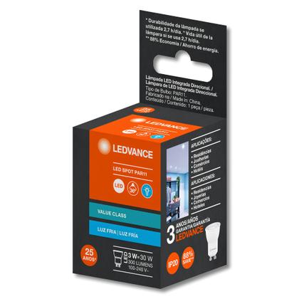 Imagem de Lampada Led Dicroica Par11 3W 300Lm 36 Bivolt Gu10 Ledvance