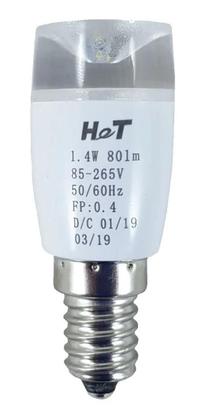 Imagem de Lâmpada LED E14 1,4W Bivolt Econômica Para Geladeira e Refrigerador