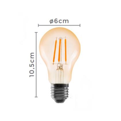 Imagem de Lampada Led Filamento A60 4W 2400K