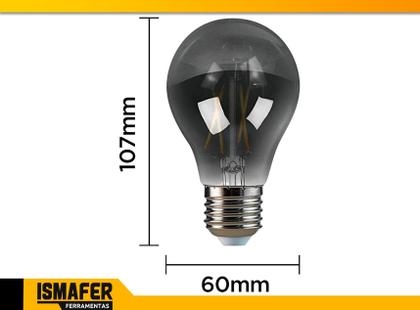 Imagem de Lâmpada Led Filamento A60 Ambar 3w 2200k