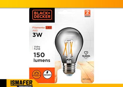 Imagem de Lâmpada Led Filamento A60 Ambar 3w 2200k