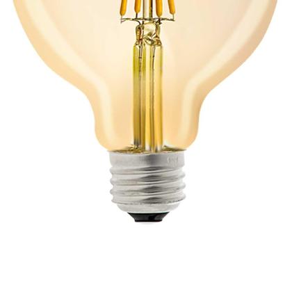 Imagem de Lâmpada Led Filamento Âmbar 4W G95 Noll Led