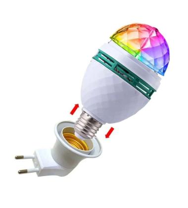 Imagem de Lampada Led Giratoria Colorida Rgb Balada Decoração Festa - Luatek