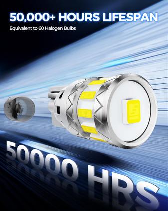 Imagem de Lâmpada LED Marsauto 194 branca 6000K 2835SMD Pacote com 10