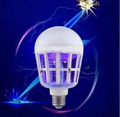 Imagem de Lâmpada Led Mata Mosquito Insetos Pernilongo Moscas 110v NF