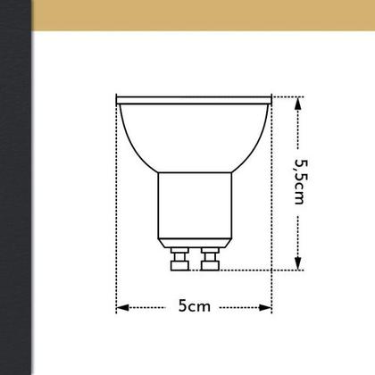 Imagem de Lâmpada LED MR16 4,8W Luz 4000k - Pix Iluminção