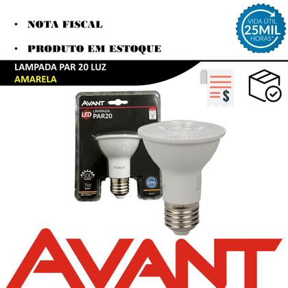 Imagem de Lampada Led Par 20 7w Branco Quente 3000K E27 Bivolt