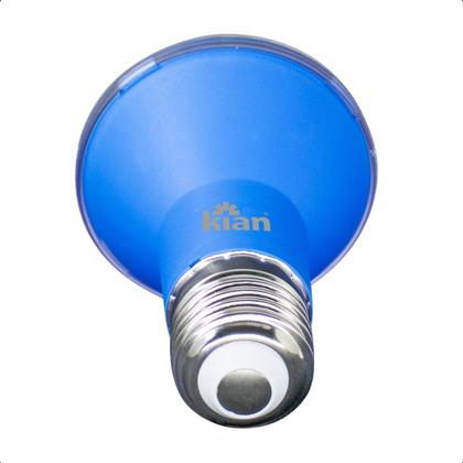 Imagem de Lâmpada LED Par20 6W E27 Azul Bivolt