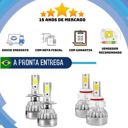 Imagem de Lâmpada Led Prisma 2012 A 2020 Kit H4 H27 V10 - Efeito Xênon