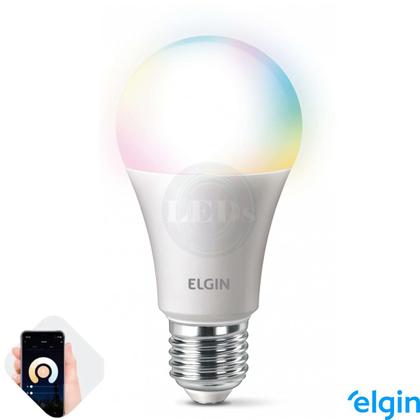 Imagem de Lampada Led Rgb Bulbo 15w Inteligente Smart Wi-fi Elgin