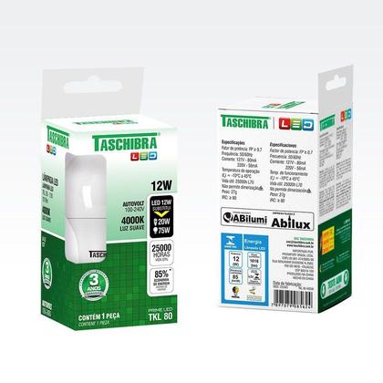 Imagem de Lâmpada Led Taschibra TKL 80 / 12W E27
