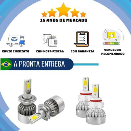 Imagem de Lâmpada Led Up 2014 - 2021 Kit H4 Hb4 V10 - Efeito Xênon