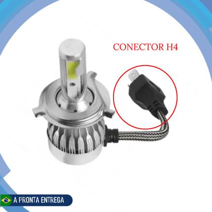 Imagem de Lâmpada Led Up 2014 - 2021 Kit H4 Hb4 V10 - Efeito Xênon