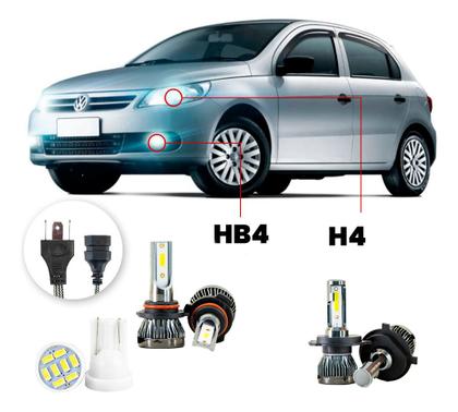 Imagem de Lampada Led Y3 22000lm Volkswagen Gol 2008-2012 H4 Hb4