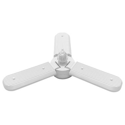 Imagem de Lampada Luminária de Teto com Hélices Dobráveis e Lâmpada LED 50W 6500K Luatek