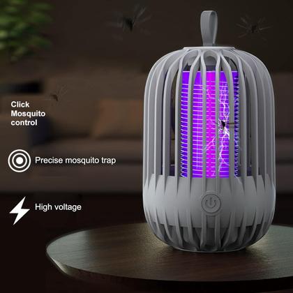 Imagem de  Lâmpada mata-mosquitos doméstica elétrica mata-mosquitos luz noturna portátil armadilha para mosquitos lâmpada mata-moscas 