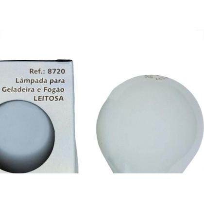 Imagem de Lampada Para Geladeira/Fogao/Lustre Brasfort 40Wx220V. Leitosa