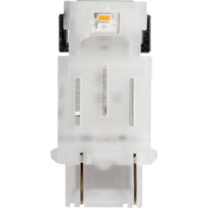 Imagem de Lâmpada para veículos SYLVANIA 4157 LED Amber Mini, pacote com 2