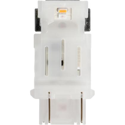 Imagem de Lâmpada para veículos SYLVANIA 4157 LED Amber Mini, pacote com 2