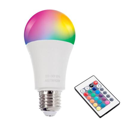 Imagem de Lâmpada RGB Controle Inteligente Com Luz Colorida Iluminação