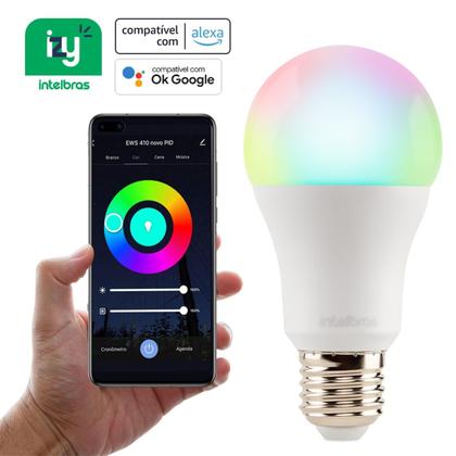 Imagem de Lâmpada Smart Inteligente Com Alexa Wi-fi Ews410 Intelbras
