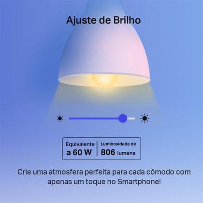 Imagem de Lampada Smart Tp-Link L530E, 8.2W, Wi-Fi, Com Ajuste De Cor, Alexa, Bivolt - Tapo L530E(BR)