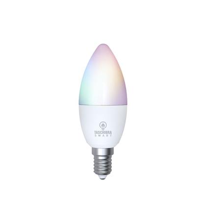 Imagem de Lâmpada Smart Wi-Fi LED Taschibra 6W Vela RGB