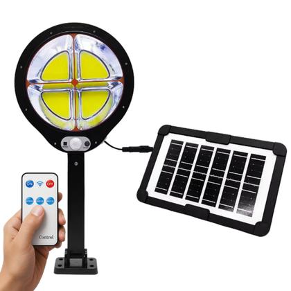 Imagem de Lâmpada Solar Inteligente 200W com Sensor de Movimento e Controle Remoto LKY0044