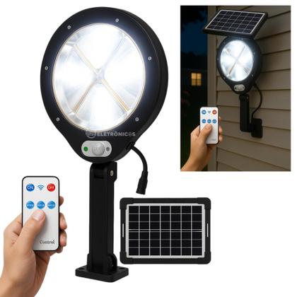 Imagem de Lâmpada Solar Inteligente 200W com Sensor de Movimento e Controle Remoto LKY0044