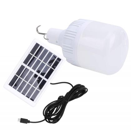 Imagem de Lâmpada Solar Recarregável Carregamento Solar e USB Alta Qualidade LK3120