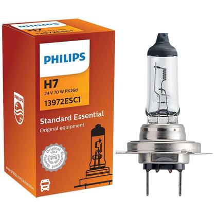 Imagem de Lâmpada Standard H7 70W 24V PX26d Philips Farol