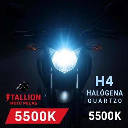 Imagem de Lâmpada Super Branca H4 para Moto HONDA NXR 150 BROS ES 2006 2007 2008 2009