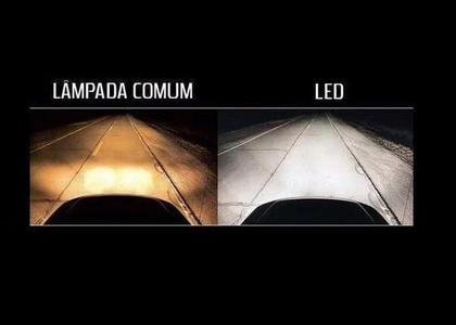 Imagem de Lampada Super Led Farol Alto Baixo + T10 Led Tucson 06 / 13