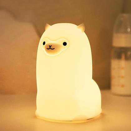 Imagem de Lâmpada Tremdwoto Alpaca Night Light 7 cores Touch Control