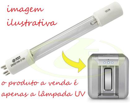 Imagem de Lâmpada uv original electrolux para purificador de água pa30g pa31g 41017462
