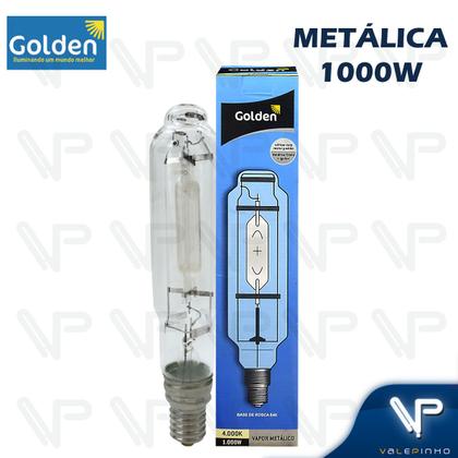 Imagem de Lâmpada vapor metálico tubular 1000w 4000k(branco neutro)e40 