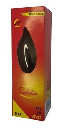 Imagem de Lâmpada Vela Chama Decorativa 3W 127V E14 - Neon Flicker