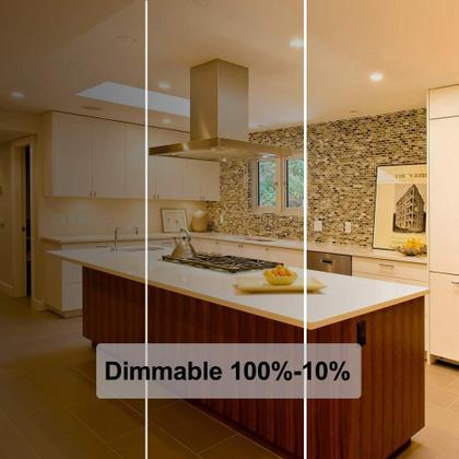 Imagem de Lâmpadas halógenas Vinaco Gu10 35W 120V, pacote com 6 unidades, reguláveis