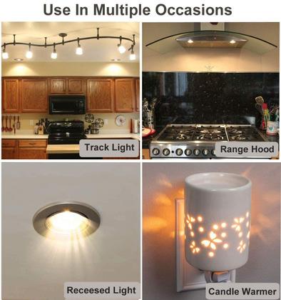 Imagem de Lâmpadas halógenas Vinaco Gu10 35W 120V, pacote com 6 unidades, reguláveis