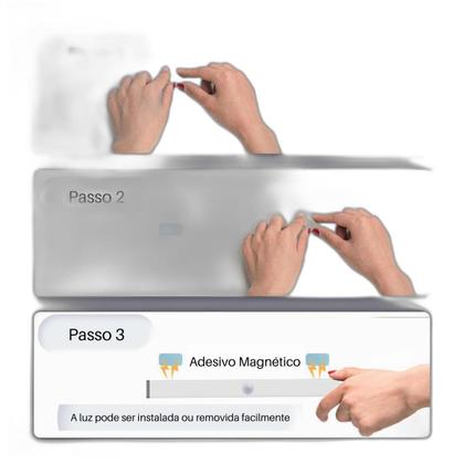 Imagem de Lâmpadas Led 5W Barra 50Cm USB Sensor Magnéticas