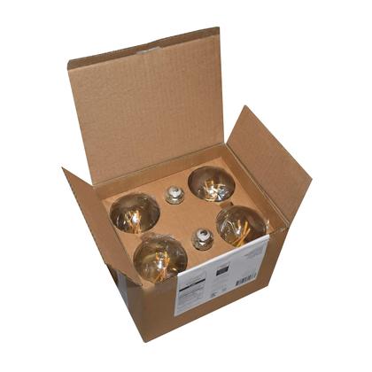 Imagem de Lâmpadas LED Amazon Basics A19 3,5 W (equivalente a 40 W), pacote com 6