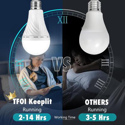 Imagem de Lâmpadas LED de emergência recarregáveis TFOI 12W, pacote com 6