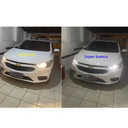 Imagem de Lâmpadas Super Brancas Farol Toyota Etios H4 8500k + W5W